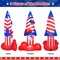 4th of July Inflatables 8 FT Large Rocket Outdoor Decorations with Built-in LEDs, Patriotic Memorial Independence Day Blow Up Inflatable for Parade Indoor Party Porch Lawn Garden Yard Decor